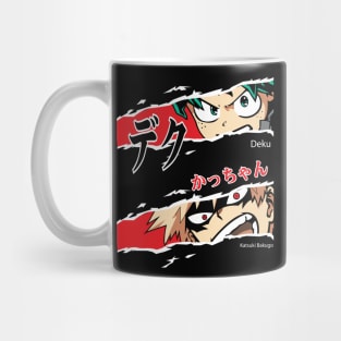 Deku X Bakugo Anime Fanart Mug